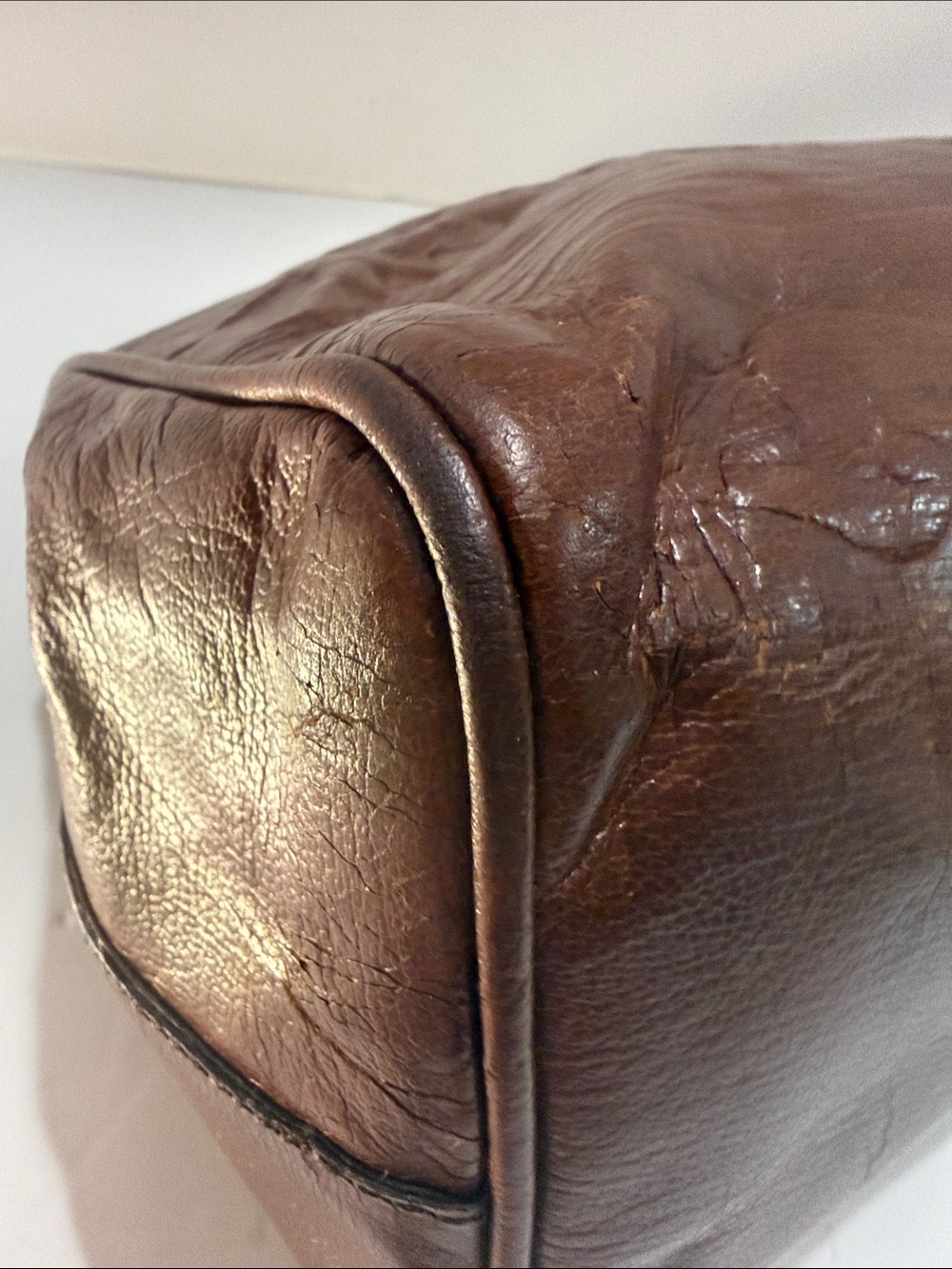 Fendi Rare Vintage S.A.S. Roma Embossed Pictorial Leather Doctor Bag - Picture 7 of 16